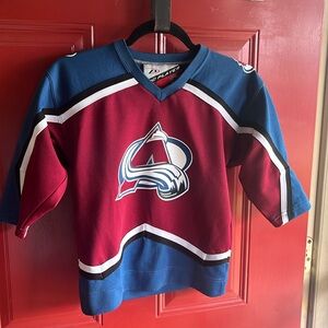Kids NHL Avalanche Jersey Size M 5/6